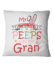 Customize Easter's day Gran To Grandma Square Pillowcase tile