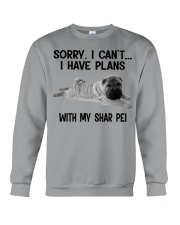 I Have Plans With My Dog Shar Pei Crewneck Sweatshirt tile