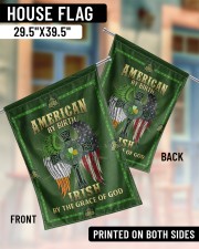 American By Birth Irish By The Grace Of God 29.5"x39.5" House Flag aos-house-flag-29-5-x-39-5-ghosted-lifestyle-07