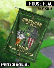 American By Birth Irish By The Grace Of God 29.5"x39.5" House Flag aos-house-flag-29-5-x-39-5-ghosted-lifestyle-13