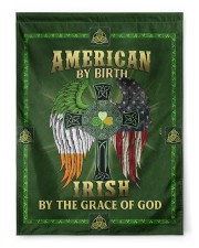 American By Birth Irish By The Grace Of God 29.5"x39.5" House Flag front