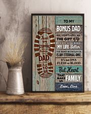 Personalized bonus Dad thank you for stepping into 16x24 Poster lifestyle-poster-3