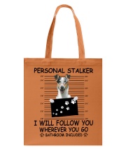 Personal Stalker Smooth Collie Tote Bag tile