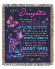If I Could Give U 1 Thing In Life Mom To Daughter 50x60 - Woven Blanket tile