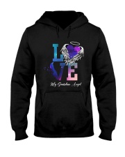Love Mom Dad To Daughter Hooded Sweatshirt tile