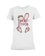 Customize GRANDMA Easter's day Neena Premium Fit Ladies Tee tile