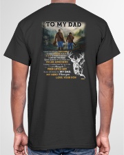 It's Not Easy For A Man To Raise A Child To Dad Classic T-Shirt garment-tshirt-unisex-back-04