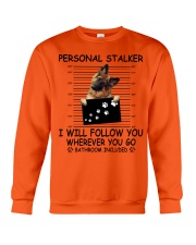 Personal Stalker German Shepherd Crewneck Sweatshirt tile