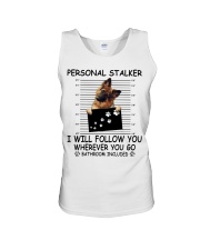 Personal Stalker German Shepherd Unisex Tank tile