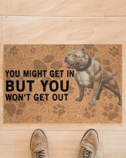 pitbull you might get in Doormat 22.5" x 15" aos-doormat-22-5x15-lifestyle-front-02