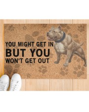 pitbull you might get in Doormat 22.5" x 15" aos-doormat-22-5x15-lifestyle-front-03