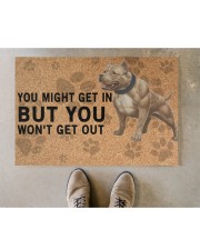 pitbull you might get in Doormat 22.5" x 15" aos-doormat-22-5x15-lifestyle-front-04