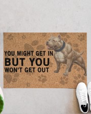 pitbull you might get in Doormat 22.5" x 15" aos-doormat-22-5x15-lifestyle-front-06