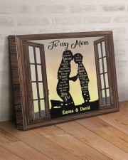 Son To Mom I Am Because You Are Custom 20x16 Gallery Wrapped Canvas Prints aos-canvas-pgw-20x16-lifestyle-front-07