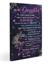 Once Upon A Time I Asked God Angel Mom To Daughter Gallery Wrapped Canvas Prints tile