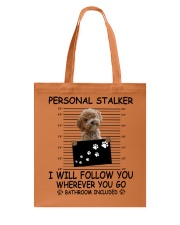 Personal Stalker Cockapoo Tote Bag tile