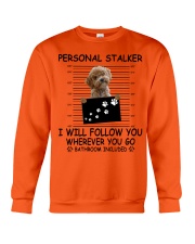 Personal Stalker Cockapoo Crewneck Sweatshirt tile