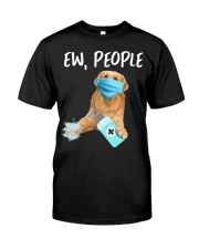Ew People Golden Retriever Classic T-Shirt front