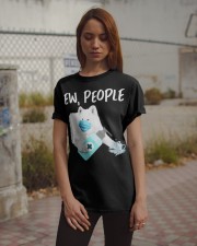 Ew People Dog Wearing A Face Mask Samoyed Classic T-Shirt apparel-classic-tshirt-lifestyle-18