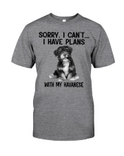 PHP-NCT2102026 I have plans with my dog Havanese Classic T-Shirt front
