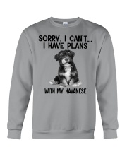 PHP-NCT2102026 I have plans with my dog Havanese Crewneck Sweatshirt tile