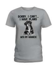 PHP-NCT2102026 I have plans with my dog Havanese Ladies T-Shirt tile