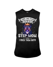I Have Two Title Mom And Step Mom I Rock Them Both Sleeveless Tee tile