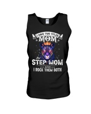 I Have Two Title Mom And Step Mom I Rock Them Both Unisex Tank tile