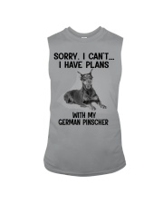 I have plans with my dog German Pinscher Sleeveless Tee tile