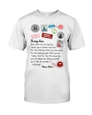 Even When I'm Not Close By Mom To Son Classic T-Shirt tile