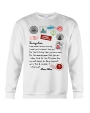 Even When I'm Not Close By Mom To Son Crewneck Sweatshirt tile