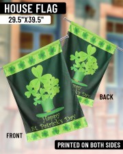 Magic Hat Patrick's Day 29.5"x39.5" House Flag aos-house-flag-29-5-x-39-5-ghosted-lifestyle-07