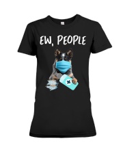 Ew People DogAustralian Cattle dog Premium Fit Ladies Tee tile