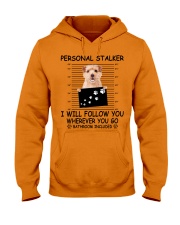 Personal Stalker Norfolk Terrier Hooded Sweatshirt tile