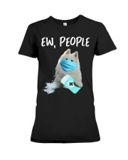 Ew People Dog American Eskimo Premium Fit Ladies Tee tile