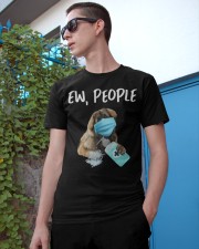 Ew People Dog Wearing A Face Mask Leonberger Classic T-Shirt apparel-classic-tshirt-lifestyle-17