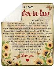 We Both Love The Same Man To Daughter-In-Law Sherpa Fleece Blanket tile