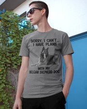 I have plans with my dog Belgian Shepherd Dog Classic T-Shirt apparel-classic-tshirt-lifestyle-17