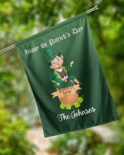 The Johnsos Happy Patrick's Day 29.5"x39.5" House Flag aos-house-flag-29-5-x-39-5-ghosted-lifestyle-17