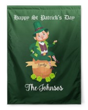 The Johnsos Happy Patrick's Day 29.5"x39.5" House Flag front