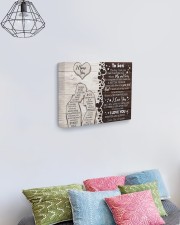I Choose You The Day I Met You Custom Name 14x11 Gallery Wrapped Canvas Prints aos-canvas-pgw-14x11-lifestyle-front-02