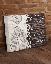 I Choose You The Day I Met You Custom Name 14x11 Gallery Wrapped Canvas Prints aos-canvas-pgw-14x11-lifestyle-front-09