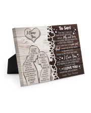 I Choose You The Day I Met You Custom Name Easel-Back Gallery Wrapped Canvas tile