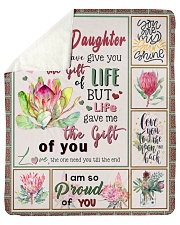 I May Not Have Give U The Gift Mom To Daughter Sherpa Fleece Blanket tile