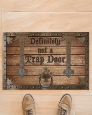 Definitely Not A Trap Door Doormat 22.5" x 15" aos-doormat-22-5x15-lifestyle-front-02
