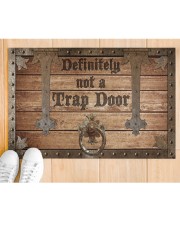 Definitely Not A Trap Door Doormat 22.5" x 15" aos-doormat-22-5x15-lifestyle-front-03