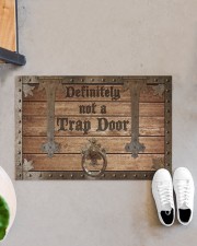 Definitely Not A Trap Door Doormat 22.5" x 15" aos-doormat-22-5x15-lifestyle-front-07