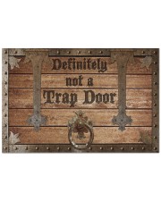 Definitely Not A Trap Door Doormat 22.5" x 15" front