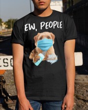Ew People Dog Wearing A Face Mask Norfolk Terrier Classic T-Shirt apparel-classic-tshirt-lifestyle-29