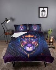 Lioness 3D Queen Quilt Bed Set aos-queen-quilt-bed-set-lifestyle-front-02